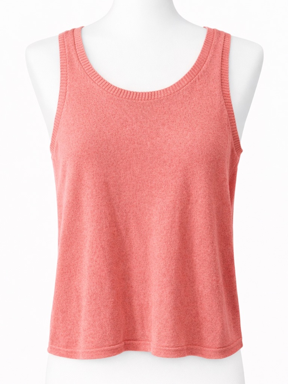 Kate Hill Coral Sweater Tank Top size 3x